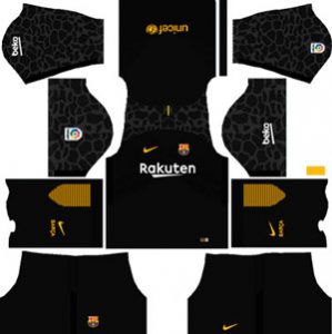 Barcelona GK Away Kit 