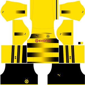 Borussia Dortmund Home Kit 