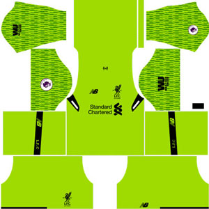 Liverpool GK Third Kit 