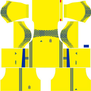 Spain Team Goalkeeper (GK) Kit