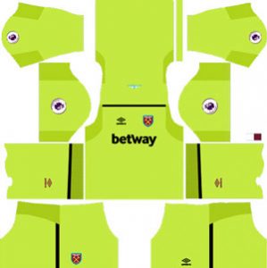 West Ham United GK Home Kit